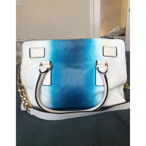 Michael Kors Hamilton satchel tote watercolor east west - Picture 5 of 12